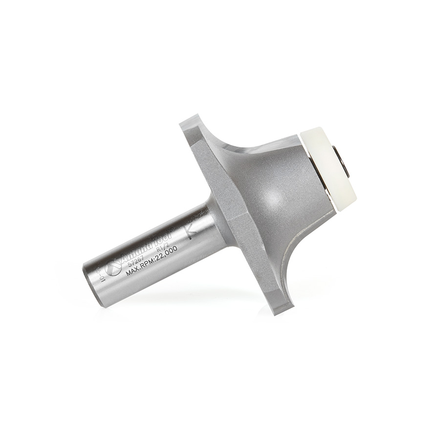 Amana 57267 Carbide Tipped Undermount Bowl Solid Surface 2-9/64 Dia x 63/64 x 10 Deg x 1/2 Inch Shank