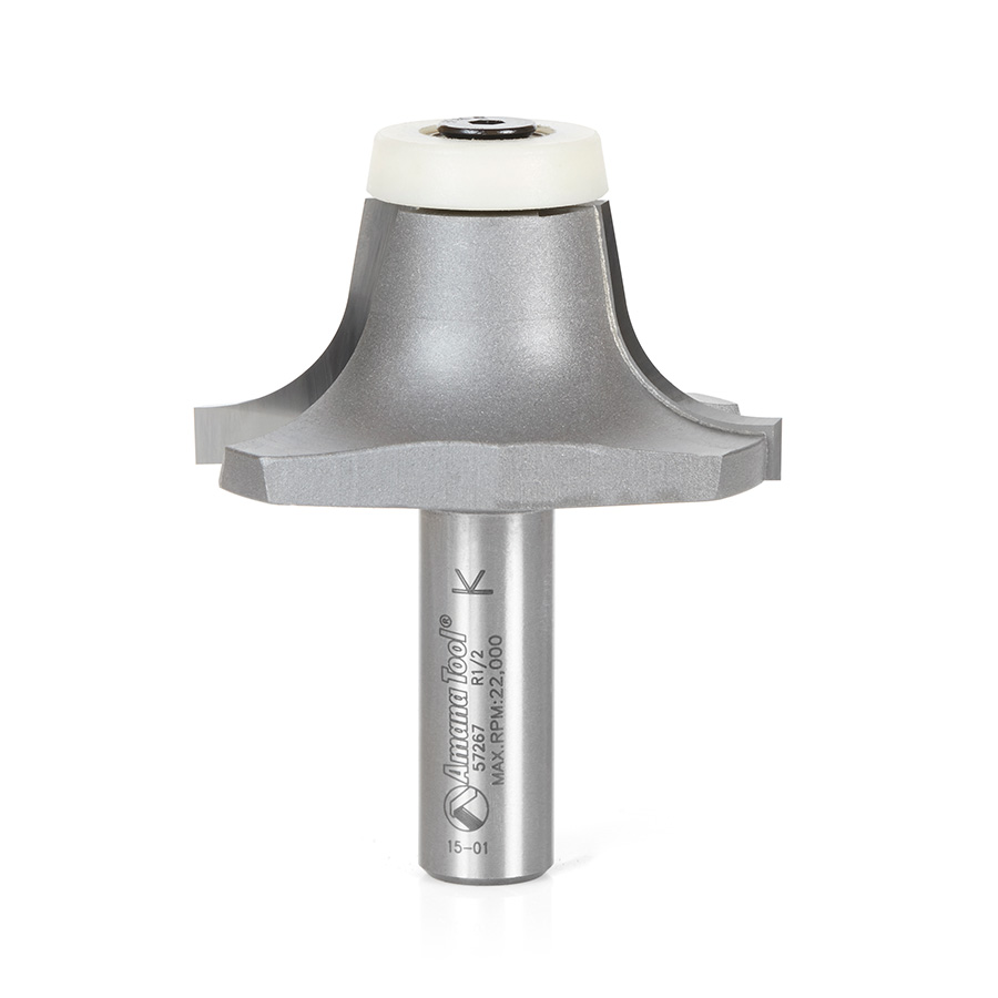 Amana 57267 Carbide Tipped Undermount Bowl Solid Surface 2-9/64 Dia x 63/64 x 10 Deg x 1/2 Inch Shank