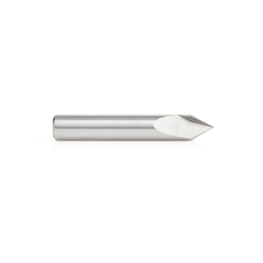 Amana 59400 Solid Carbide V Groove Engraving 60 Deg x 1/4 Dia x 0.560 x 1/4 Inch Shank