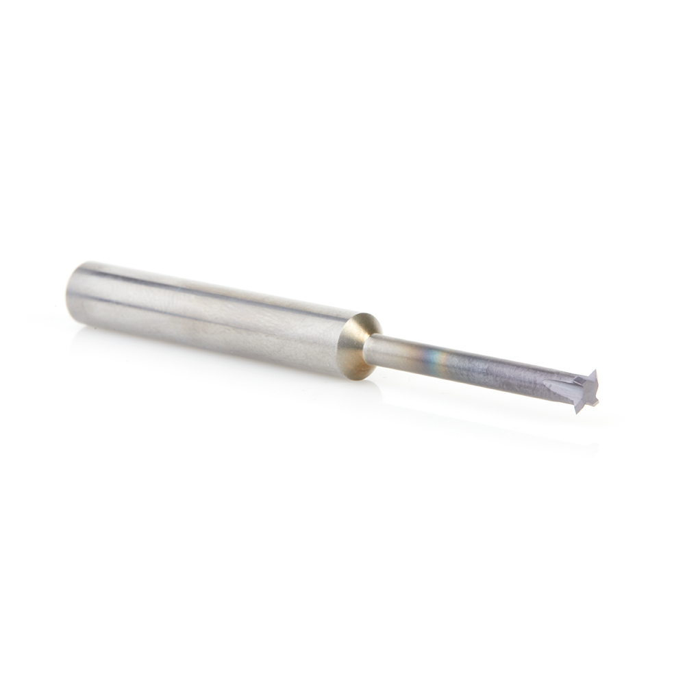 Amana 59402 CNC Solid Carbide Single Form Threadmill 0.18 Inch Dia x 1 x 1/4 Shank AlTiN Coated