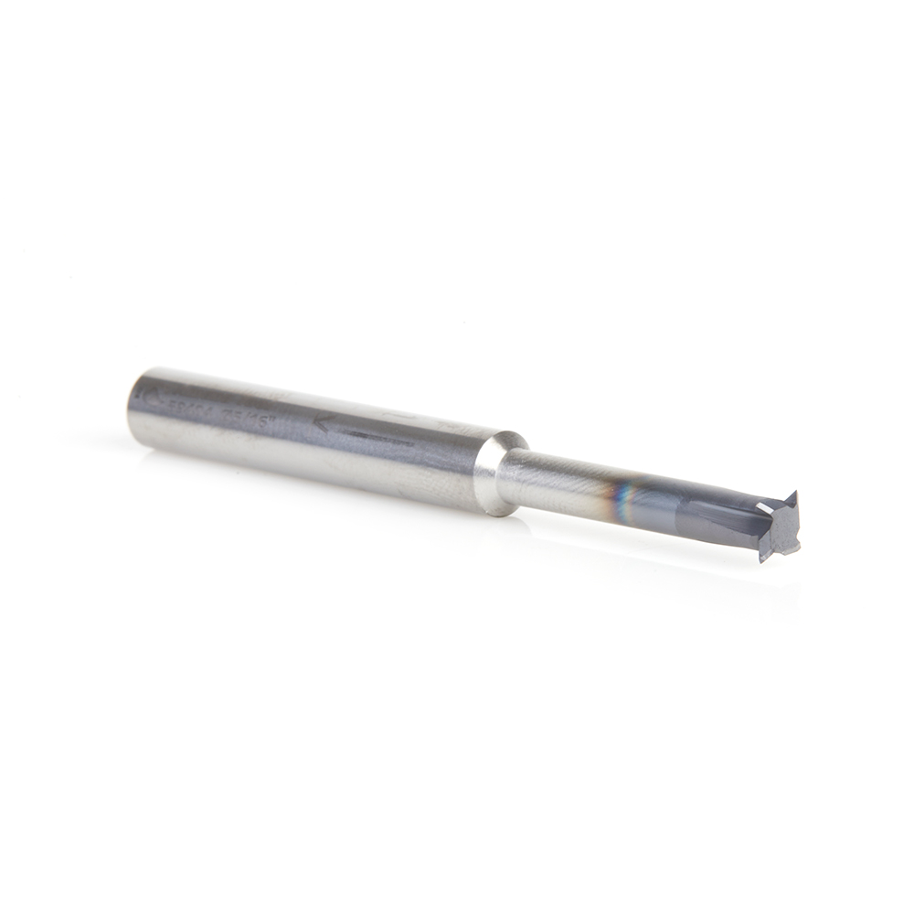 Amana 59404 CNC Solid Carbide Single Form Threadmill 0.24 Inch Dia x 1 x 1/4 Shank AlTiN Coated