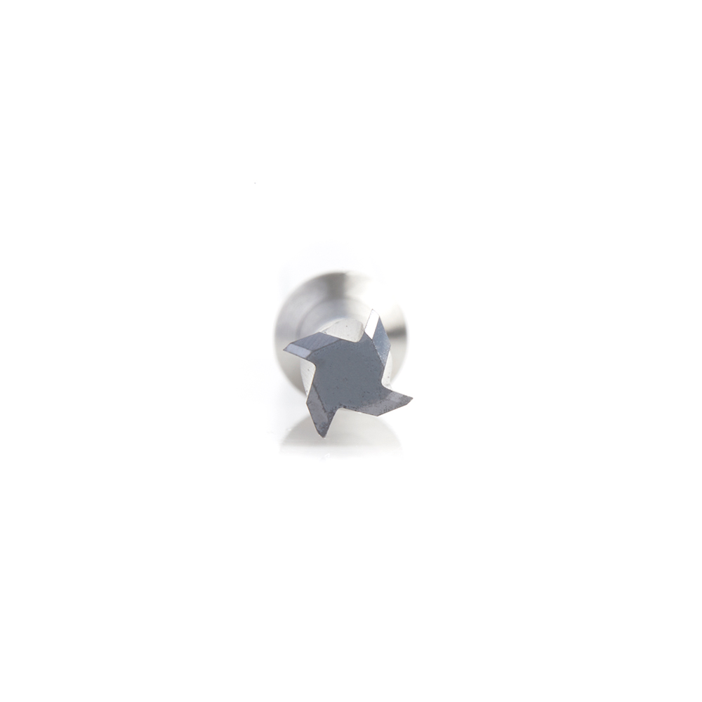 Amana 59404 CNC Solid Carbide Single Form Threadmill 0.24 Inch Dia x 1 x 1/4 Shank AlTiN Coated