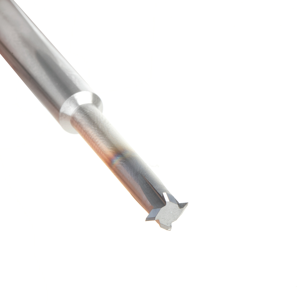 Amana 59404 CNC Solid Carbide Single Form Threadmill 0.24 Inch Dia x 1 x 1/4 Shank AlTiN Coated