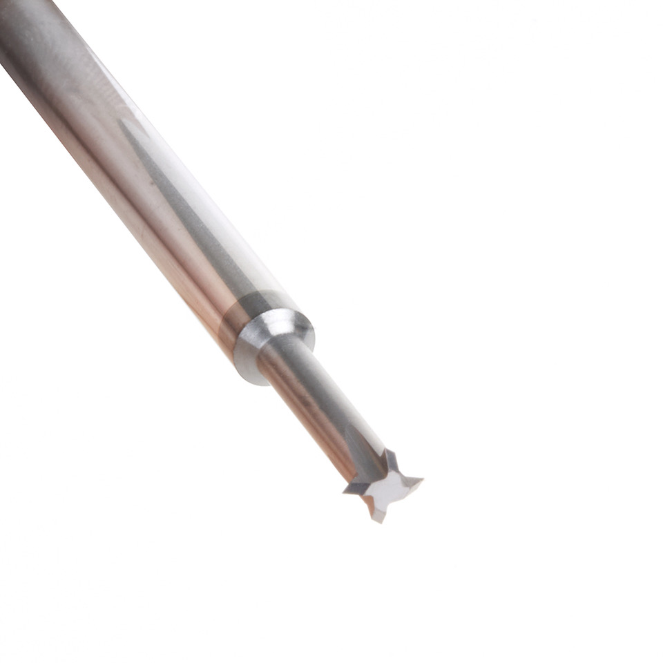 Amana 59410 CNC Solid Carbide Single Form Threadmill 4mm Dia x 12mm x 4mm Shank AlTiN Coated