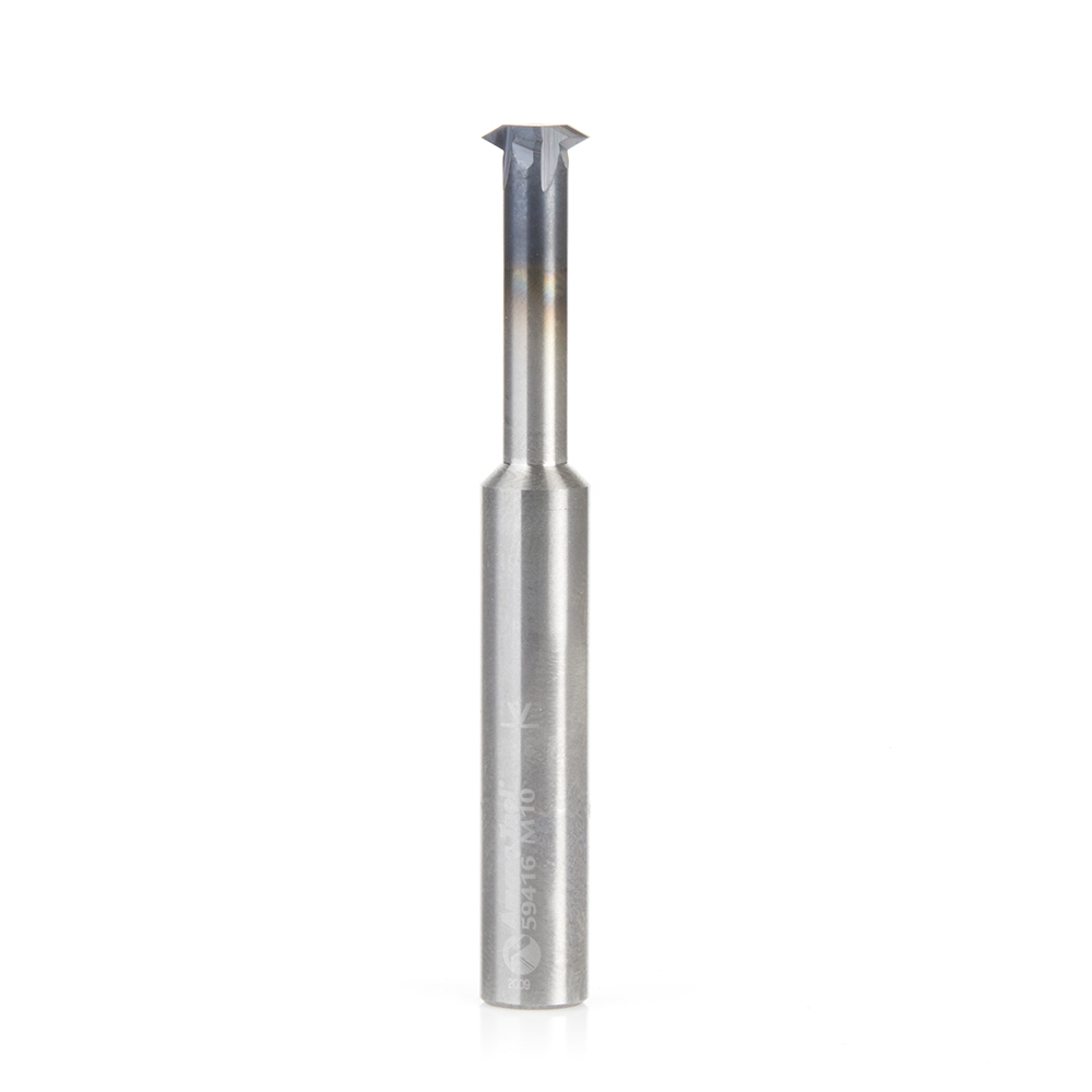 Amana 59416 CNC Solid Carbide Single Form Threadmill 8mm Dia x 24mm x 8mm Shank AlTiN Coated