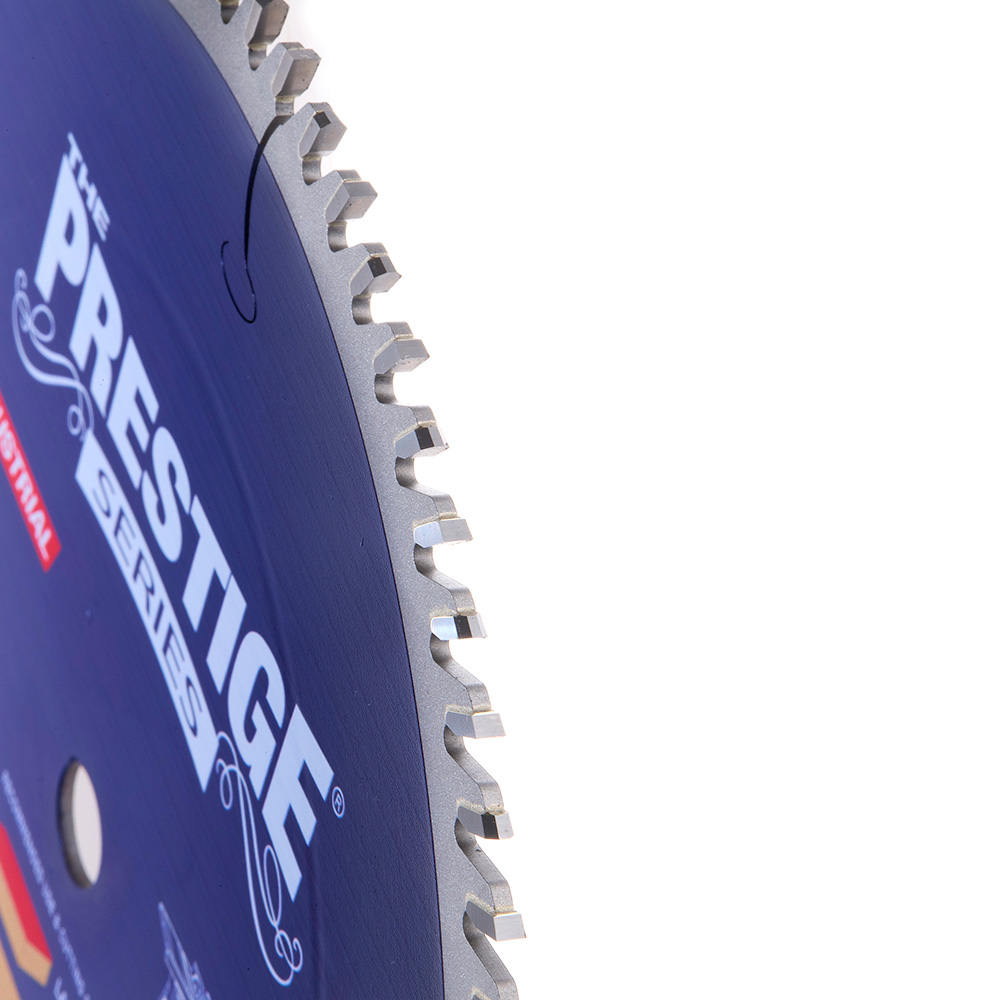 Amana 610801C Carbide Tipped Prestige® Fine Cut-Off and Crosscut 10 Inch Dia x 80T TCG, 10 Deg, 5/8 Bore