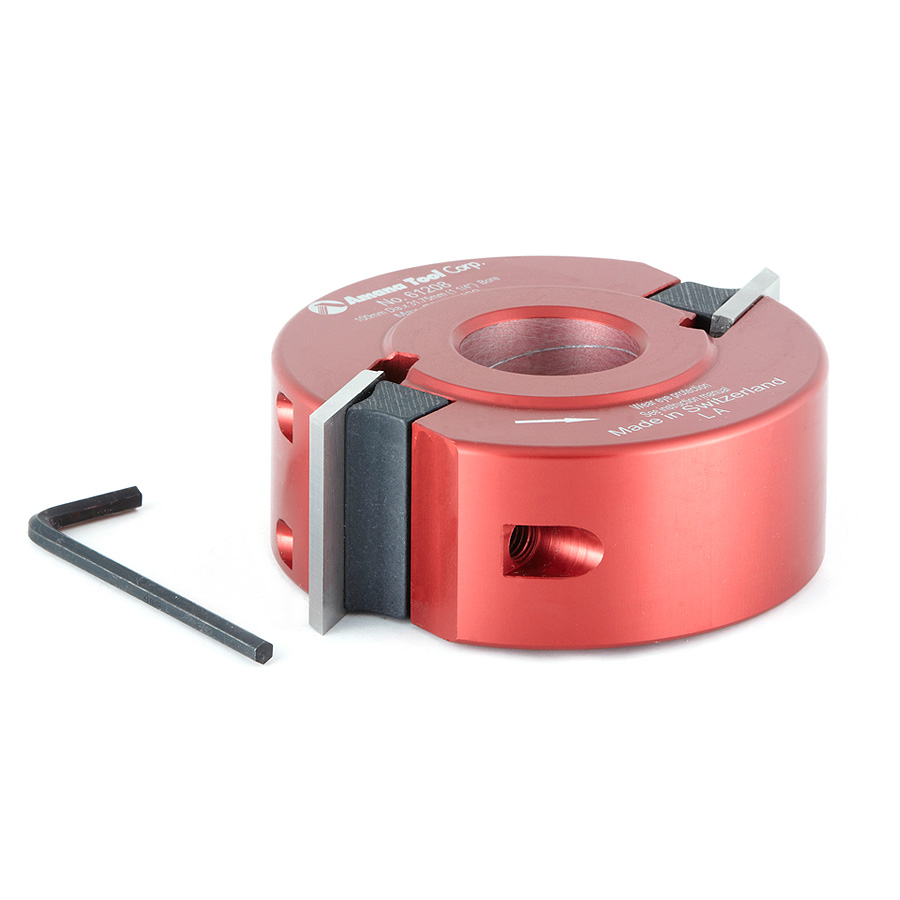 Amana 61208 Profile-Pro Aluminum Cutterhead 100mm Dia x 40mm x 1-1/4 Bore