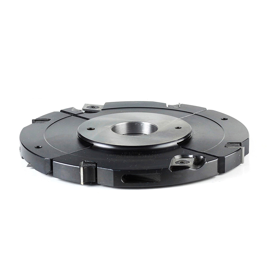Amana 61362 Insert Carbide Adjustable Groove with Scorer 160mm (6-5/16) Dia x 12.5 to 24mm (1/2 to 15/16) x 1-1/4 Bore
