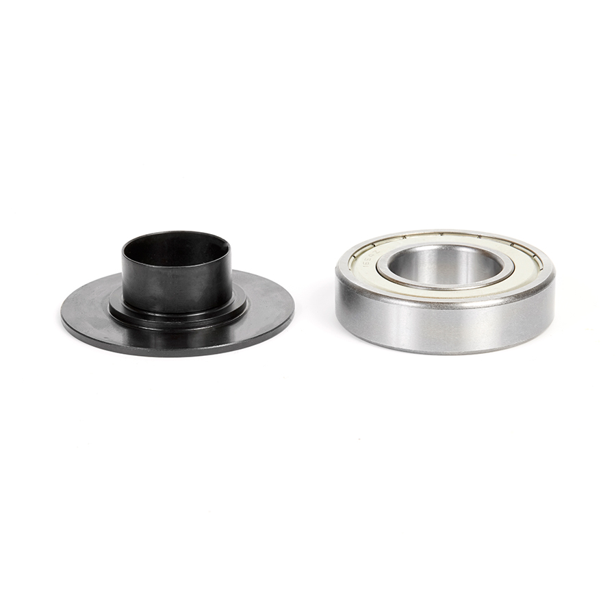 Amana 61654 Insert Accessory 2-1/2" Diameter x 30mm Bore Ball Bearing with Retainer