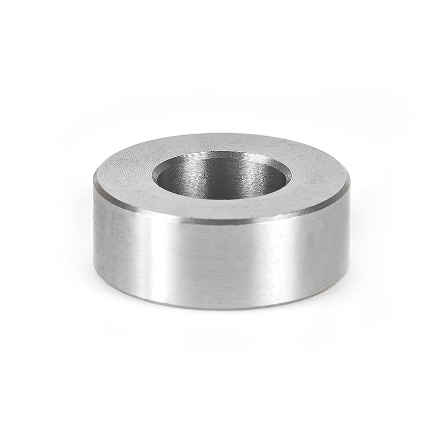 Amana 67221 High Precision Industrial Steel Spacer (Sleeve Bushings) 1 Dia x 3/8 Height for 1/2 Spindles
