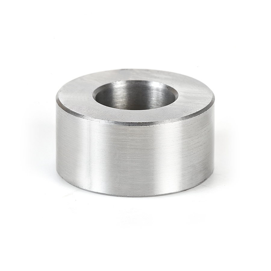 Amana 67222 High Precision Industrial Steel Spacer (Sleeve Bushings) 1 Dia x 1/2 Height for 1/2 Spindles