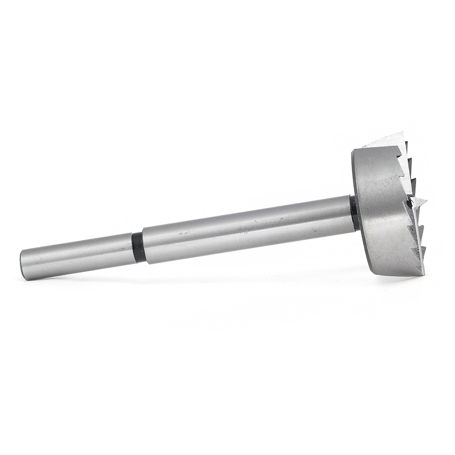 Amana FO-558 Multi-Tooth High Carbon Steel Forstner Bit 2-1/4 Dia x 1/2 Inch Shank