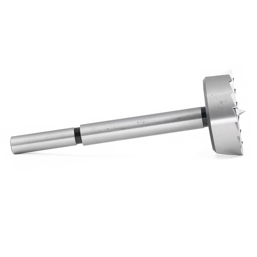 Amana FO-562 Multi-Tooth High Carbon Steel Forstner Bit 2-3/8 Dia x 1/2 Inch Shank