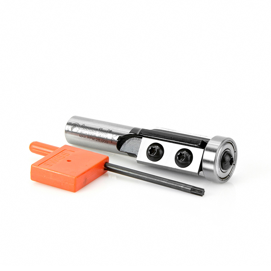 Amana RC-1004 Insert Solid Carbide Flush Trim 3/4 Dia x 1-1/8 x 1/2 Inch Shank