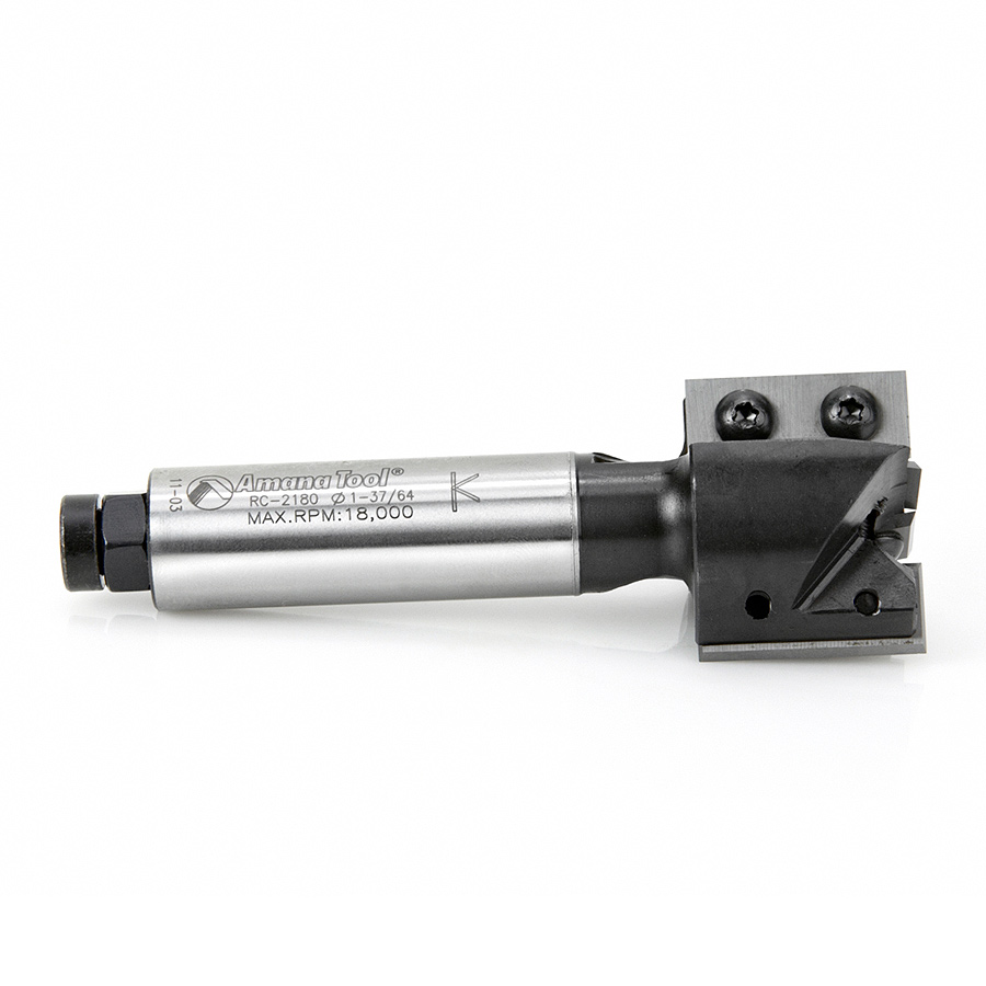 Amana RC-2180 CNC Insert Super Plunge 40mm Dia x 29.5mm x 3/4 Shank