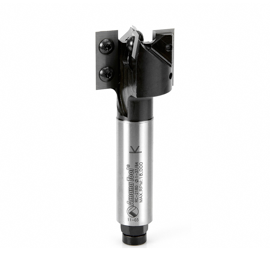 Amana RC-2180 CNC Insert Super Plunge 40mm Dia x 29.5mm x 3/4 Shank