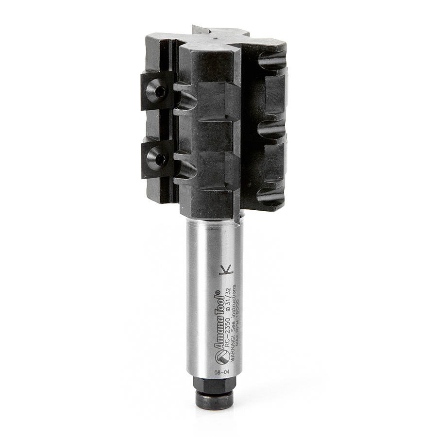 Amana RC-2350 CNC Rough Rabbeting & Sizing 50mm Dia x 3/4 Shank Insert Router Bit