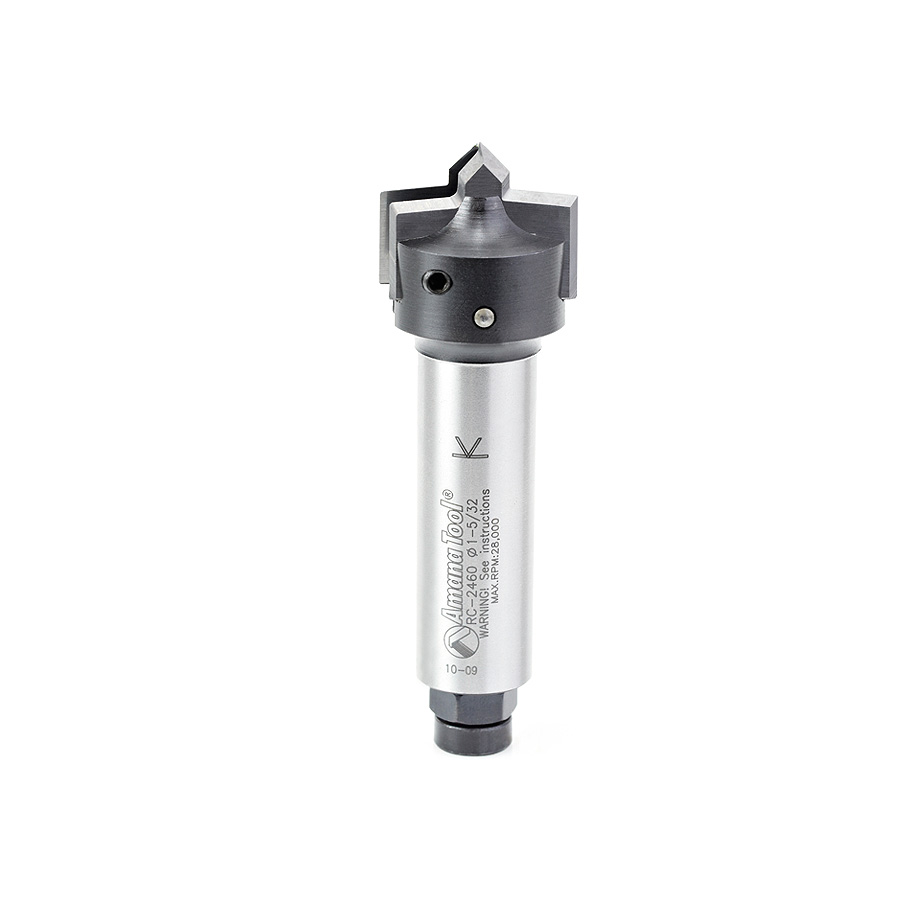 Amana RC-2460 CNC Carbide Tipped Multi-Face Profile 45 Degree x 29.5mm Dia x 3/4 Shank