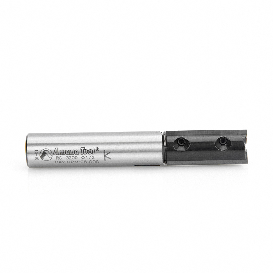 Amana RC-3200 CNC Insert Straight 1/2 Dia x 30mm x 1/2 Inch Shank