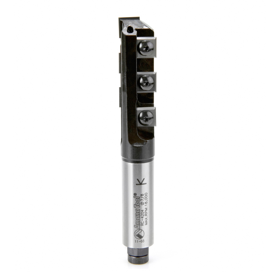 Amana RC-4204 CNC Insert Stagger Tooth 7/8 Dia x 2-7/16 x 3/4 Shank