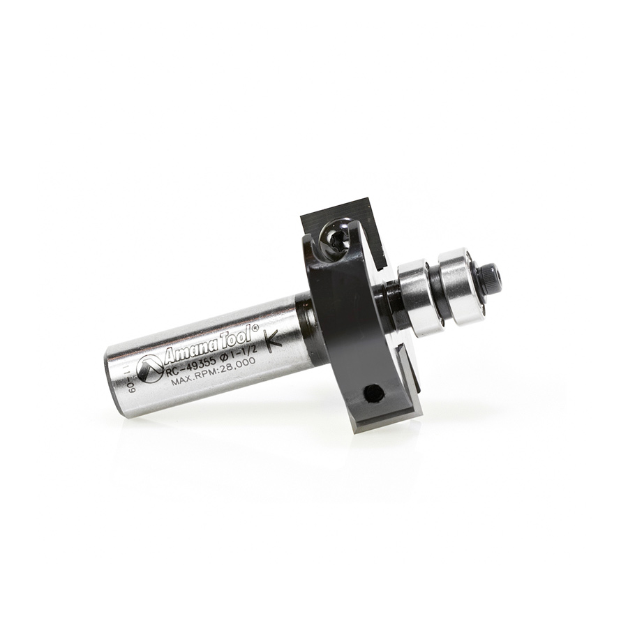 Amana RC-49355 Insert Superabbet Jr 1-1/2 Dia x 12mm x 1/2 Inch Shank