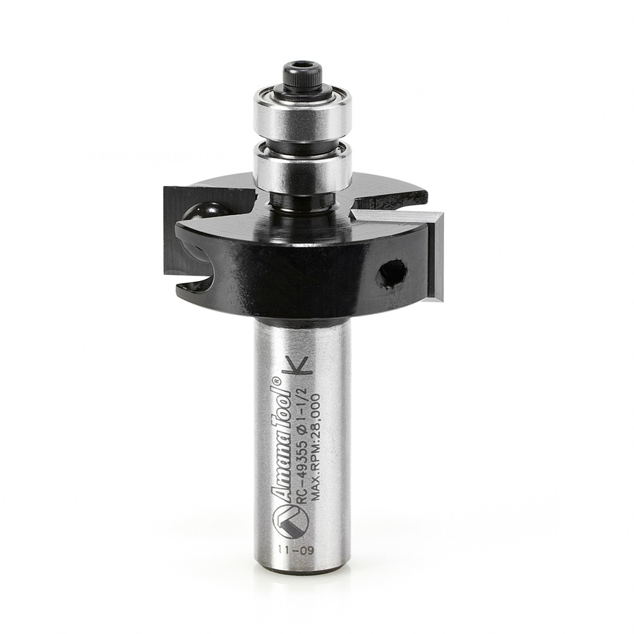 Amana RC-49355 Insert Superabbet Jr 1-1/2 Dia x 12mm x 1/2 Inch Shank