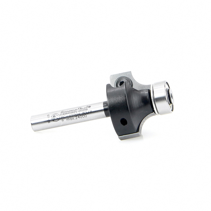 Amana RC-49504 In-Tech Insert Corner Round 1/4 Radius x 1 Inch Dia x 1/2 x 1/4 Shank