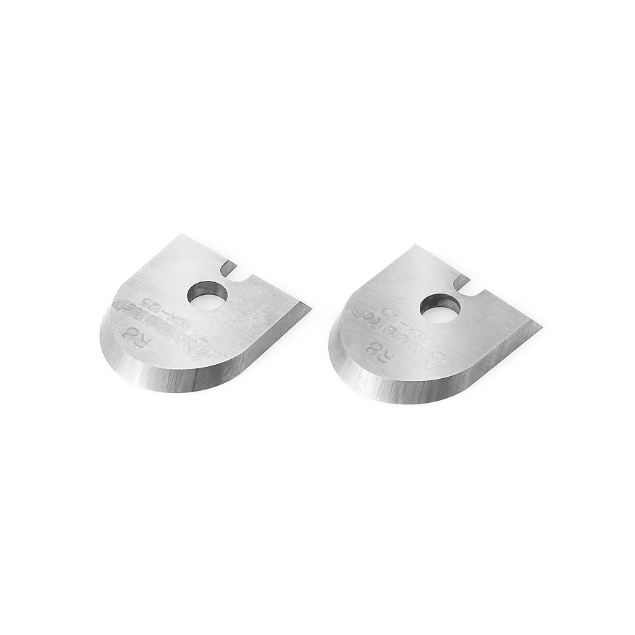 Amana RCK-125 Pair of 8mm Radius Insert Carbide Knives for Radius Profile no. 61164