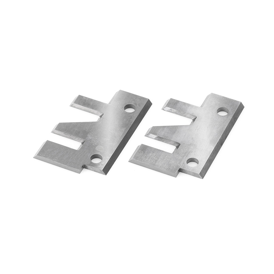 Amana RCK-66 Pair of 40 x 26 x 2mm Insert Carbide Knives for Stile & Rail Cutterheads
