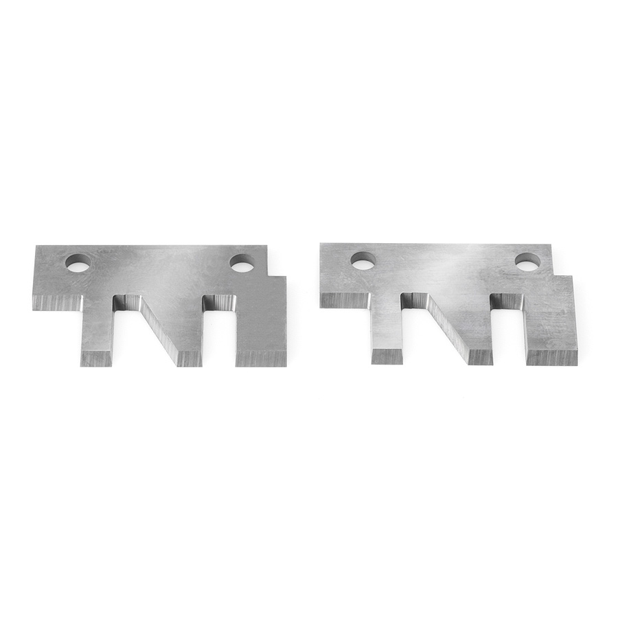 Amana RCK-66 Pair of 40 x 26 x 2mm Insert Carbide Knives for Stile & Rail Cutterheads