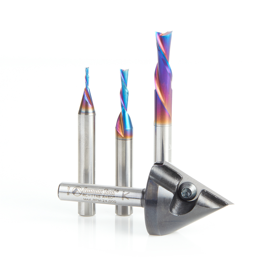 Amana AMS-207 Matt's 4-Pc CNC Starter Pack II
