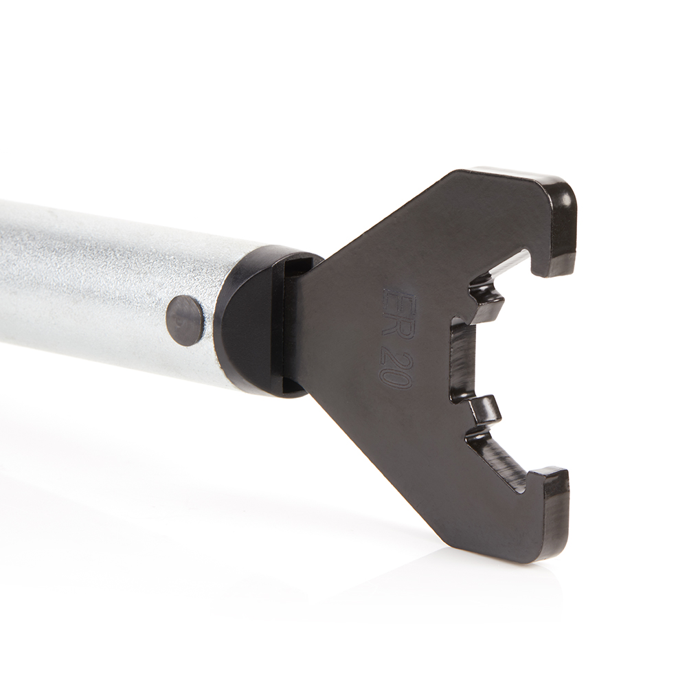 Amana ATW-20 Adjustable Torque Wrench for ER20 Collet 35mm Dia x 13-3/8 Inch Length