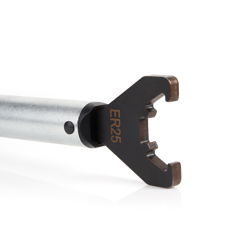Amana ATW-25 Adjustable Torque Wrench for ER25 Collet 42mm Dia x 15-1/2 Inch Length