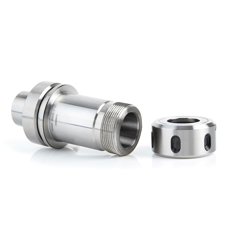 Amana HO-139 60mm (2-3/8") HSK63F Collet Chuck HSK type "F" Tool Holder for EOC25/SYOZ25