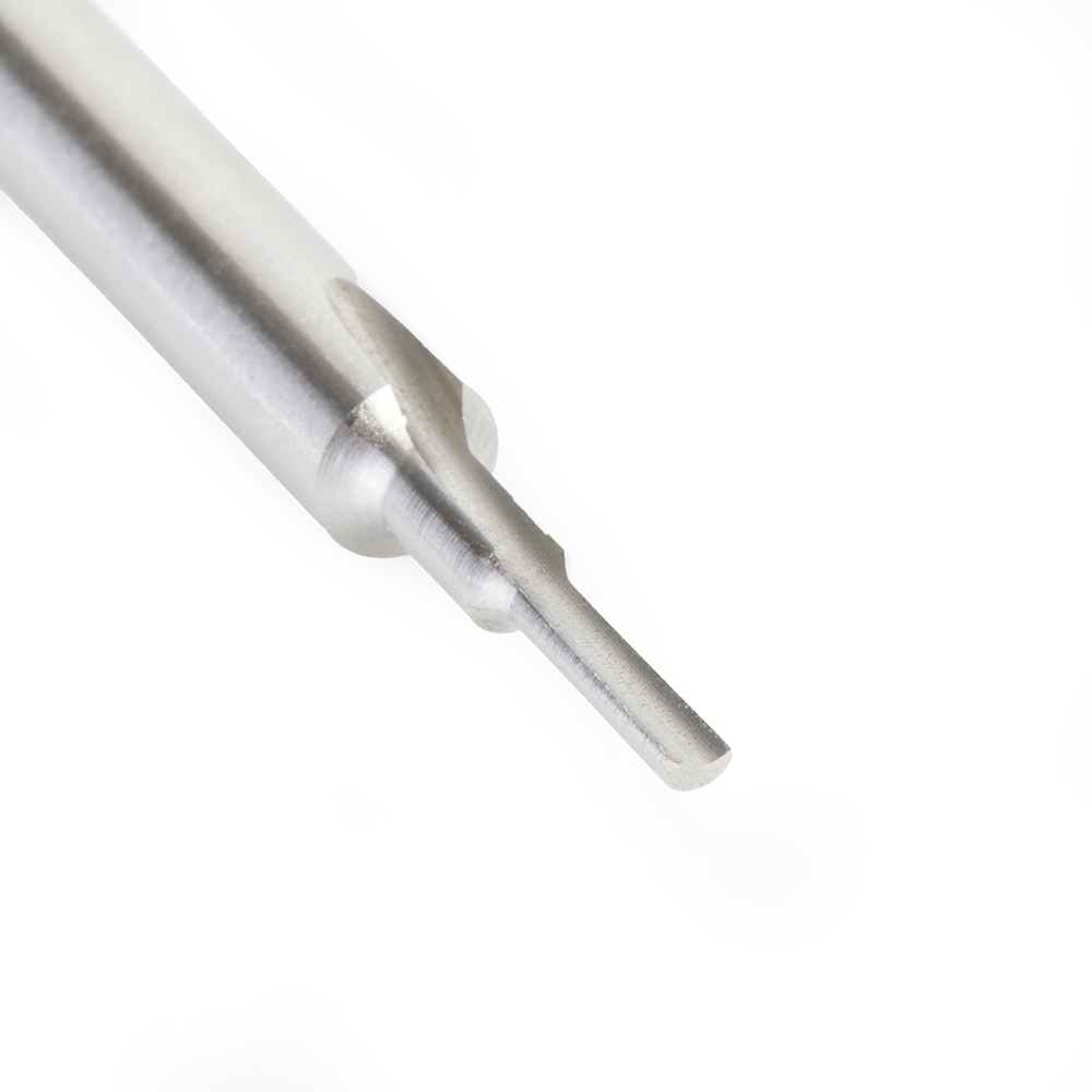 Amana HSS1492 HSS Single Straight 'O' Flute Plastic Cutting 3/32 Dia x 3/8 x 1/4 Inch Shank