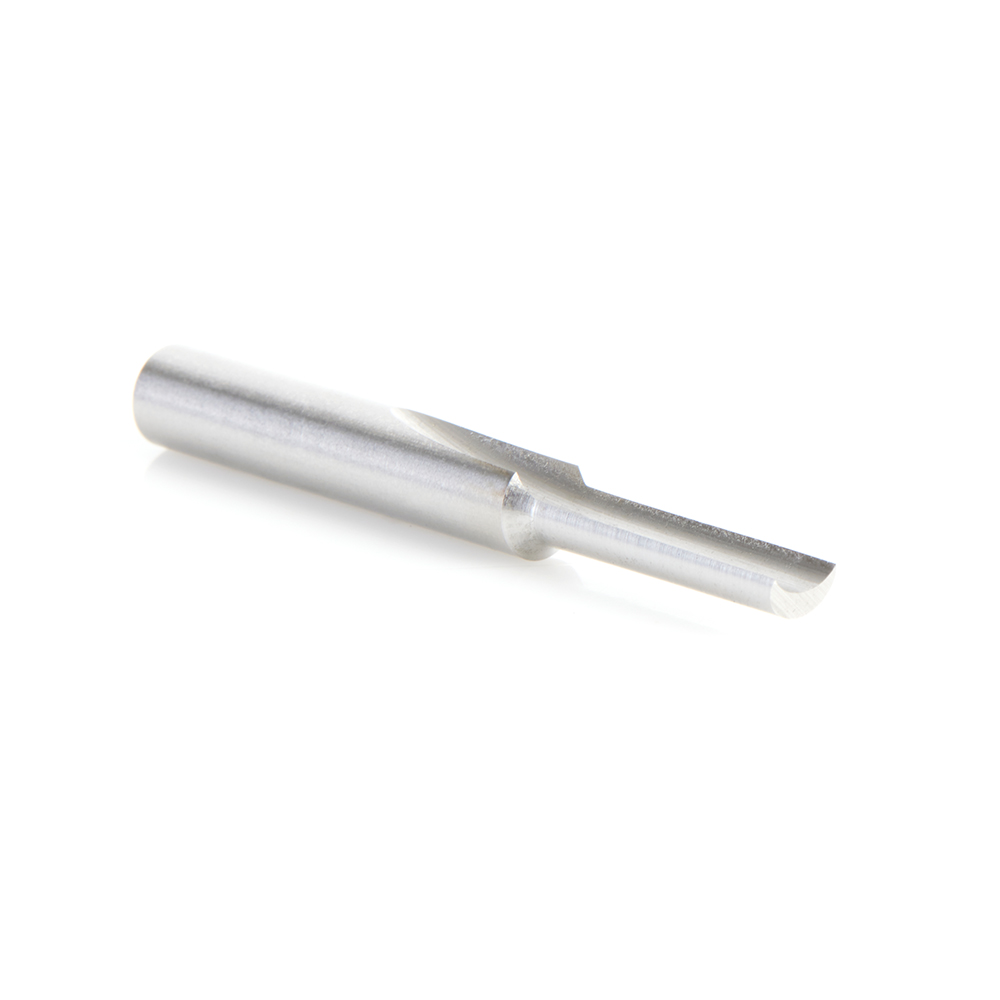 Amana HSS1509 HSS Single Straight 'O' Flute Plastic Cutting 3/16 Dia x 3/4 x 1/4 Inch Shank