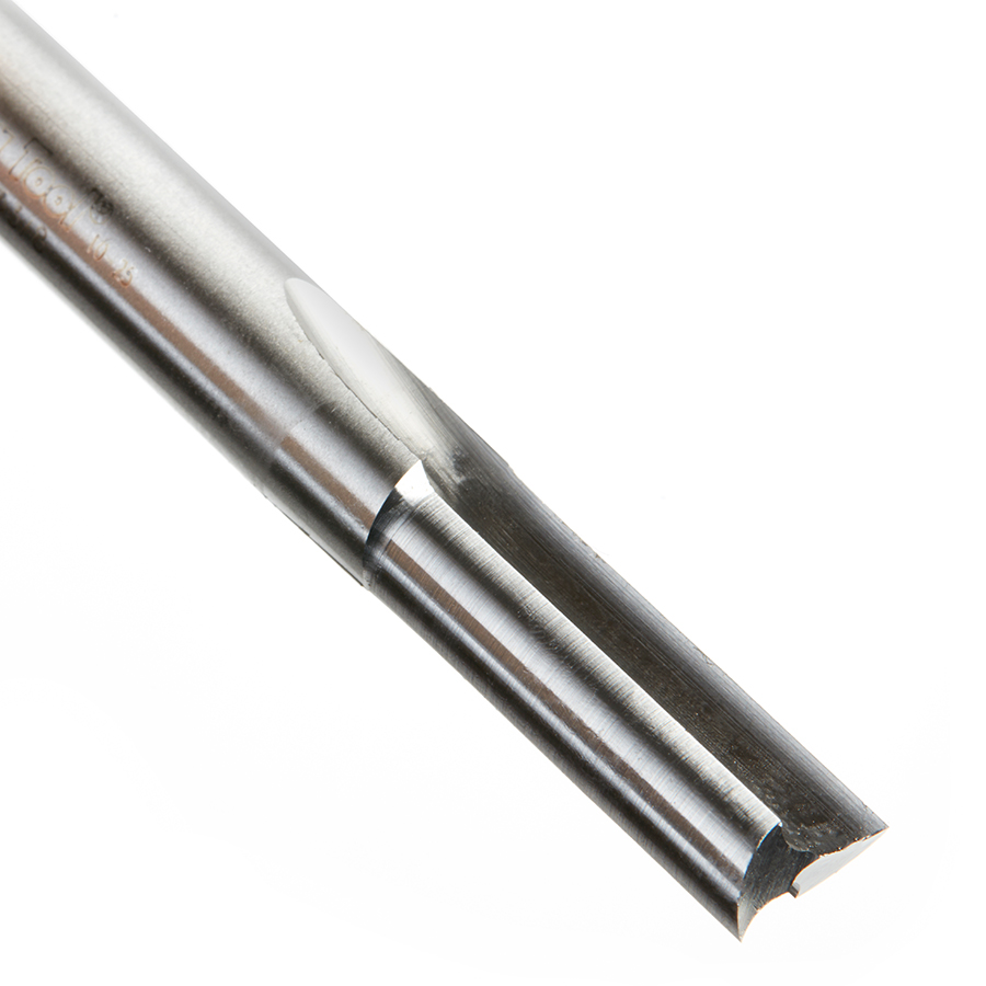 Amana HSS1607 HSS Double Straight 'O' Flute Plastic Cutting 3/8 Dia x 1 x 3/8 Inch Shank