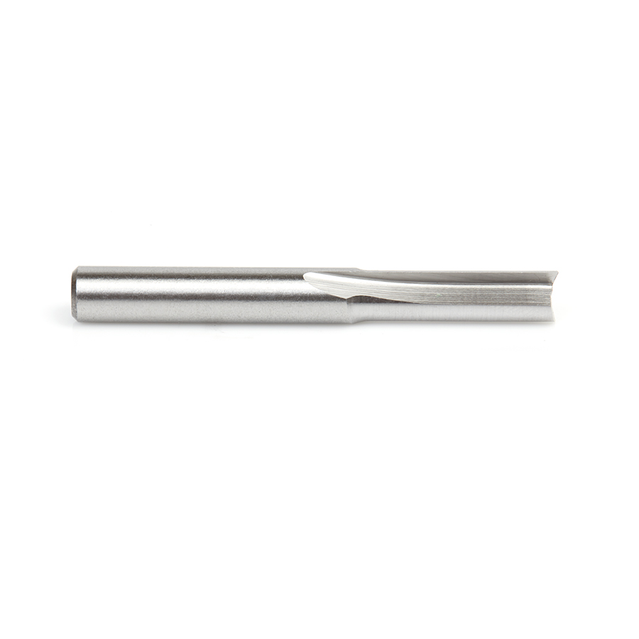 Amana HSS1610 High Speed Steel (HSS) Foam Cutting Straight V-Flute 1/4 Dia x 3/4 x 1/4 Shank Router Bit