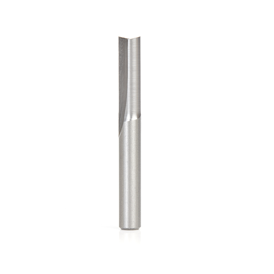 Amana HSS1610 High Speed Steel (HSS) Foam Cutting Straight V-Flute 1/4 Dia x 3/4 x 1/4 Shank Router Bit
