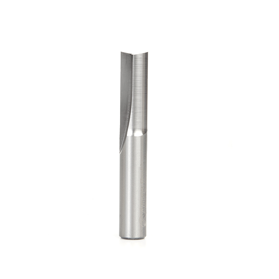 Amana HSS1613 High Speed Steel (HSS) Foam Cutting Straight V-Flute 3/8 Dia x 1 x 3/8 Shank Router Bit