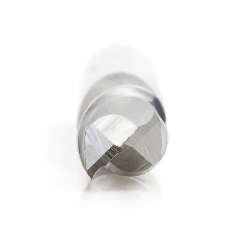 Amana HSS1634 High Speed Steel (HSS) Double Flute Spiral Aluminum Cutting 1/4 Dia x 3/4 x 1/4 Inch Shank Up-Cut Router Bit