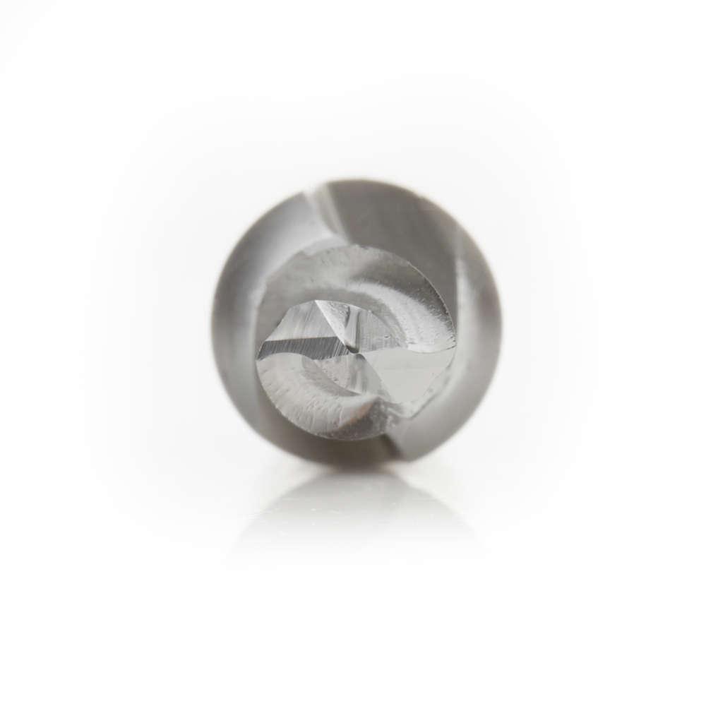 Amana HSS1657 High Speed Steel (HSS) Double Flute Spiral Aluminum Cutting 5/16 Dia x 3/4 x 1/2 Inch Shank Down-Cut Router Bit