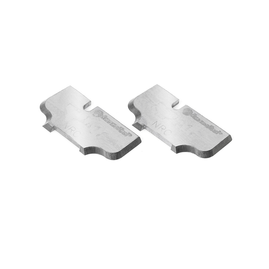 Amana NRC-A16 Pair of Solid Carbide Nova Edge Form Ogee 5/32 Radius x 1-1/2 Dia x 11/16 Knives
