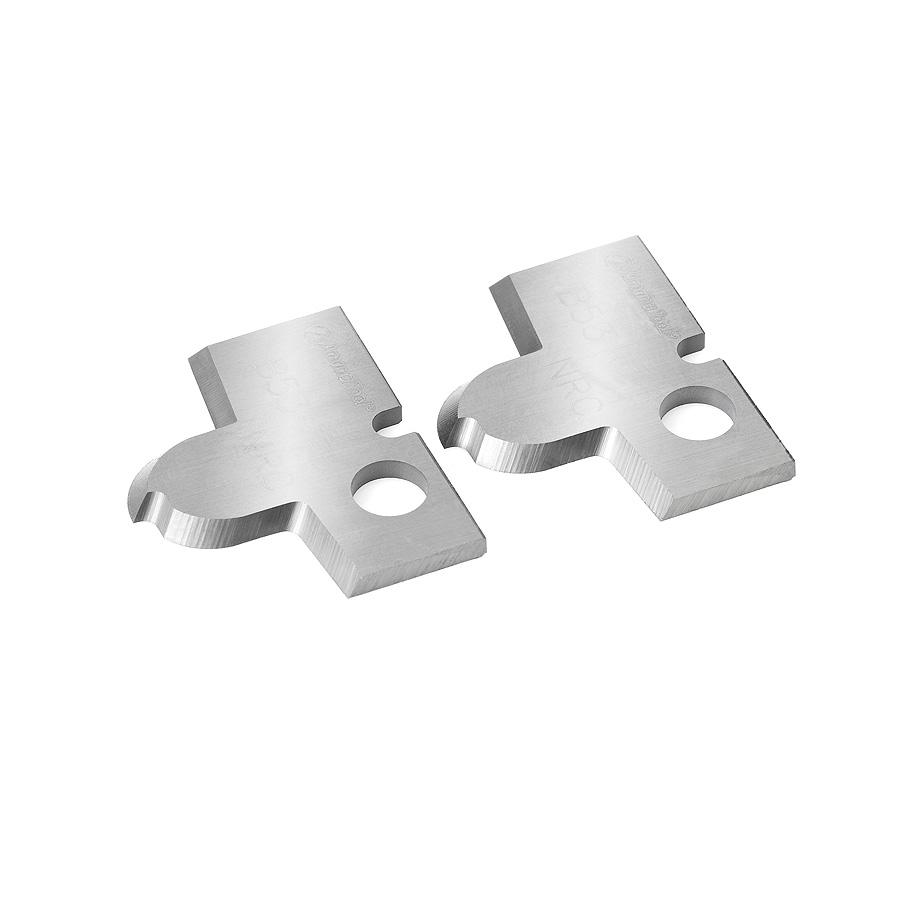 Amana NRC-B53 Pair of Solid Carbide Nova Plunge Core Box 1/4 Radius x 1-3/16 Inch Dia x 7/8 Knives
