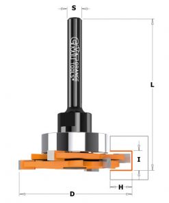 CMT 823.371.11A - 3-FLUTE SLOT CUTTER FOR STRIPLOX