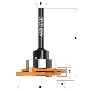CMT 823.371.11A - 3-FLUTE SLOT CUTTER FOR STRIPLOX