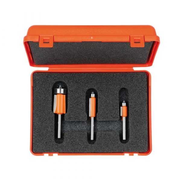 CMT 806.001.11 - 3-PCS FLUSH TRIM BIT SET