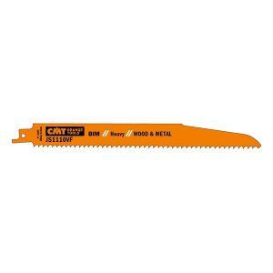 CMT JS1110VF-20 - 20 RECIP SAW BLADES FOR WOOD/METALS (BIM) 8"x6-12TPI