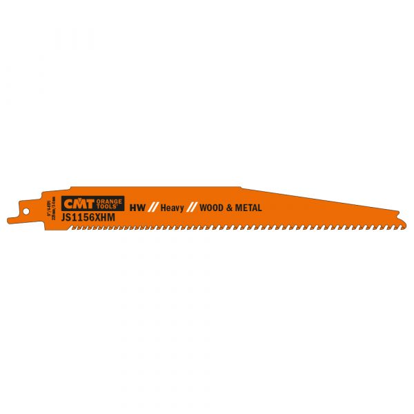 CMT JS1156XHM-3 - 3 RECIP CARBIDE BLADES 9"x 6-8TPI FOR WOOD & NAILS