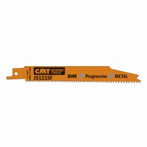 CMT JS123XF-5 - 5 RECIP SAW BLADES FOR METALS (BIM) 6"x8-14TPI